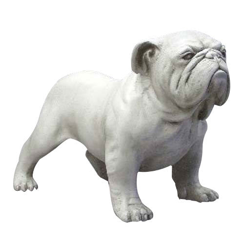 Bulldog 17 Inch Garden Animal Statue - XoticBrands Home Decor