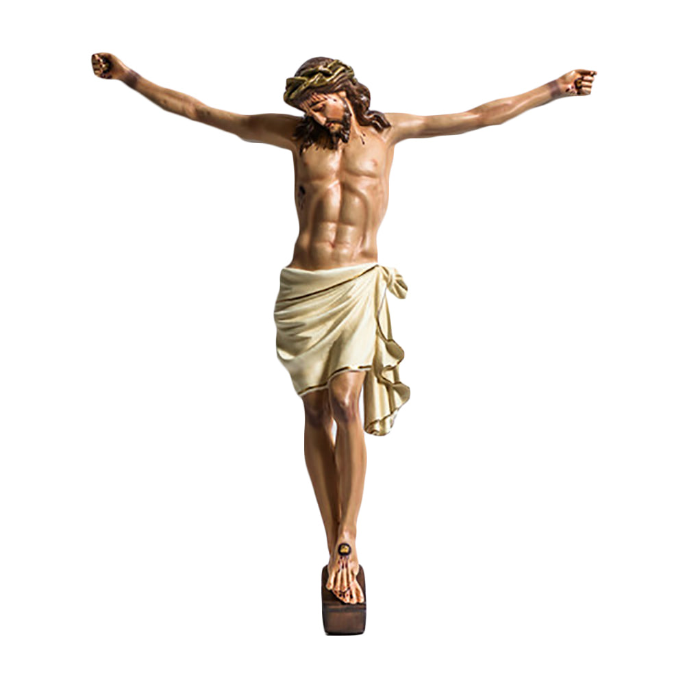 Corpus 33In Head Down Religious Sculpture - XoticBrands Home Decor