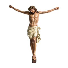 Corpus 33In Head Down Religious Sculpture - XoticBrands Home Decor