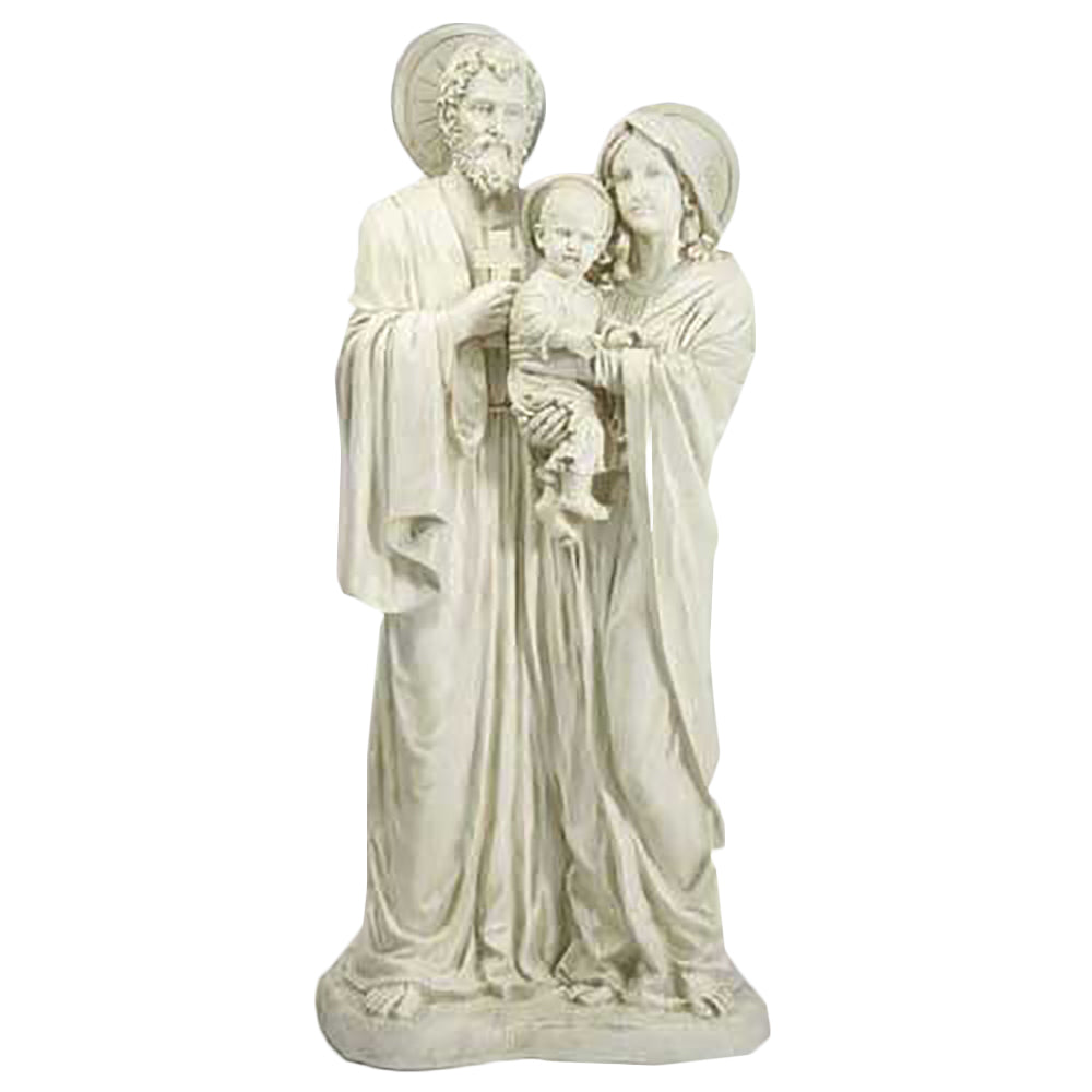 59"H La Famiglia Santa Holy Family 59 Religious Sculpture - XoticBrands Home Decor