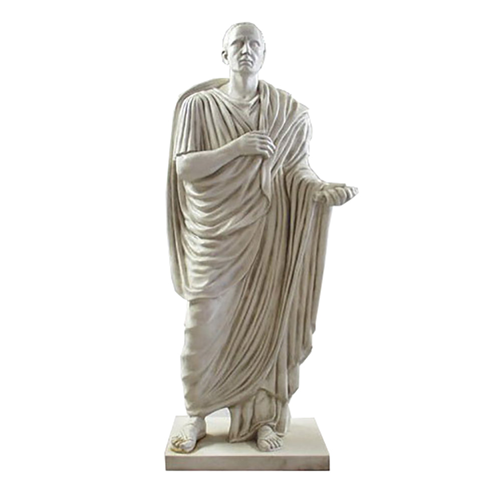Lucius Cornelius Balbus 82 -  Large Classical  Sculpture - XoticBrands Home Decor
