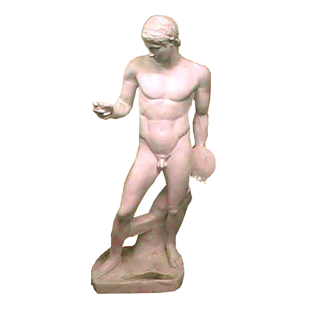 Discobolus Without/Fig (Discus Thrower) - Classical  Large - XoticBrands Home Decor