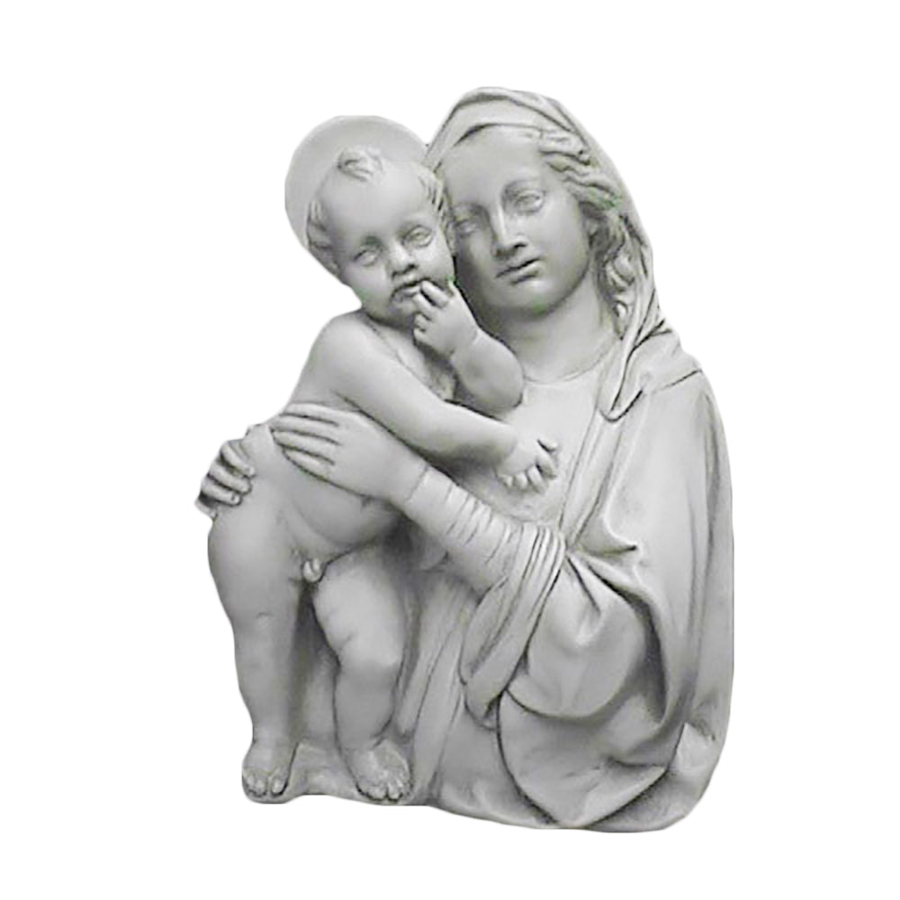 Madonna & Child Silhouette 18 Religious Sculpture - XoticBrands Home Decor