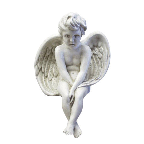 Meditation Cherub Large 24 Garden Angel Statue - XoticBrands Home Decor
