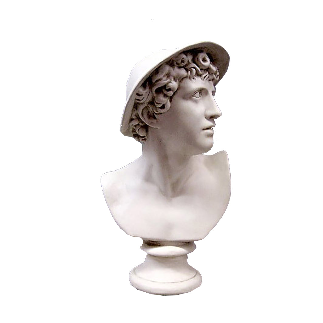 Mercury Bust 23 -  Greek & Roman Busts - XoticBrands Home Decor