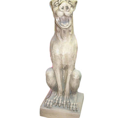 Gargoyle Dog Rainspout Standg Gargoyle Sculpture - XoticBrands Home Decor