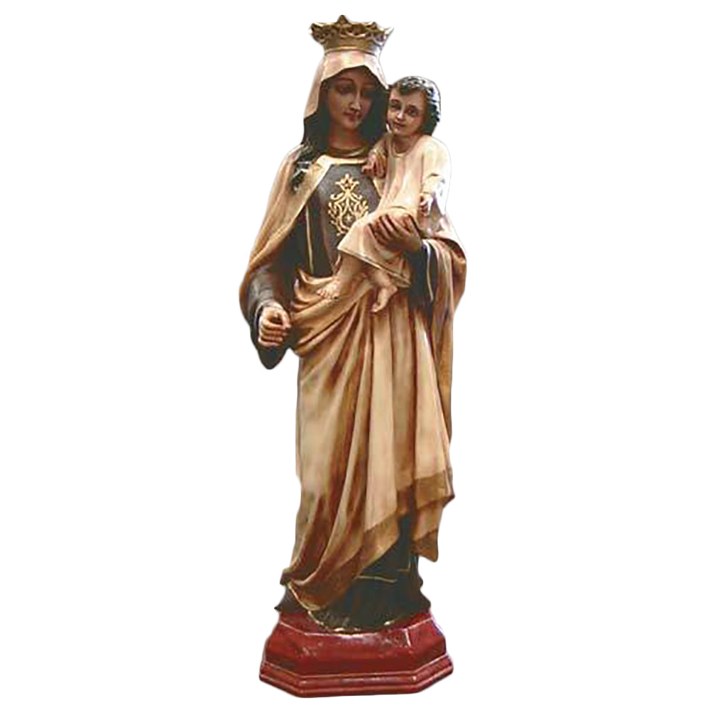 Queen Of Heaven 42In Realistic Large Religious Sculpture - XoticBrands Home Decor