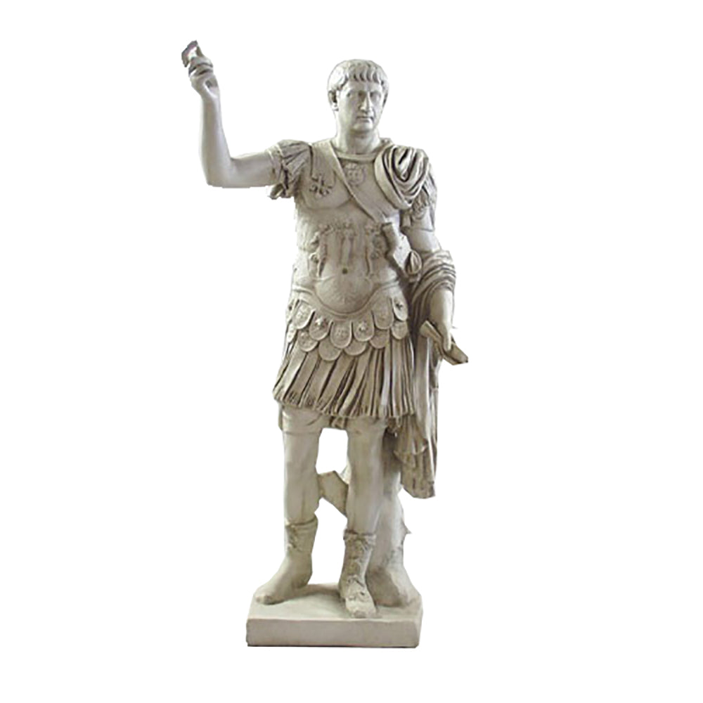 Caesar Augustus 83 -  Large Classical  Sculpture - XoticBrands Home Decor