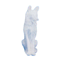 German Shepherd Sitting 30 H Garden Animal Statue - XoticBrands Home Decor