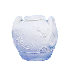 Dragon Urn 28 -  Asian/Eastern Display - XoticBrands Home Decor