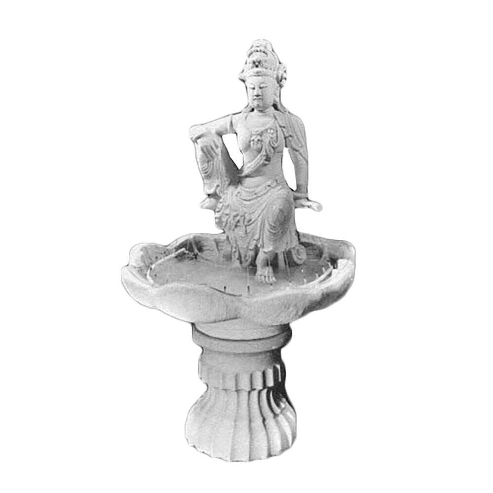 Kwan Yin - Sitting -  Asian/Eastern Display - XoticBrands Home Decor