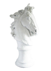 Horse Head Dramatic 39 H Garden Animal Statue - XoticBrands Home Decor