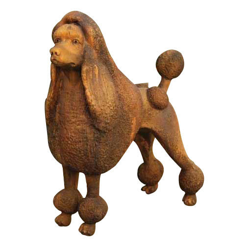 Fifi The Poodle 20 Garden Animal Statue - XoticBrands Home Decor