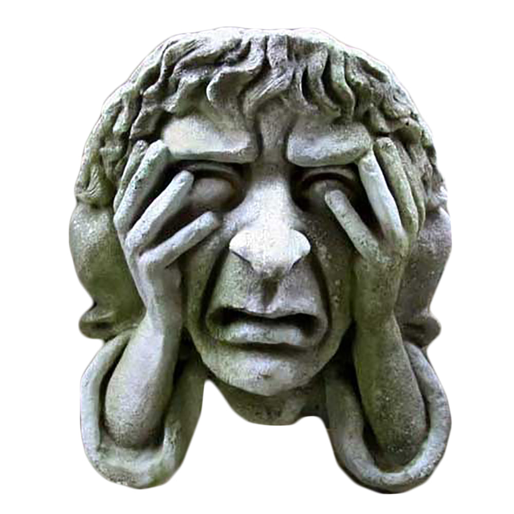 Melancholy Of Oxford 14 Gargoyle Sculpture - XoticBrands Home Decor
