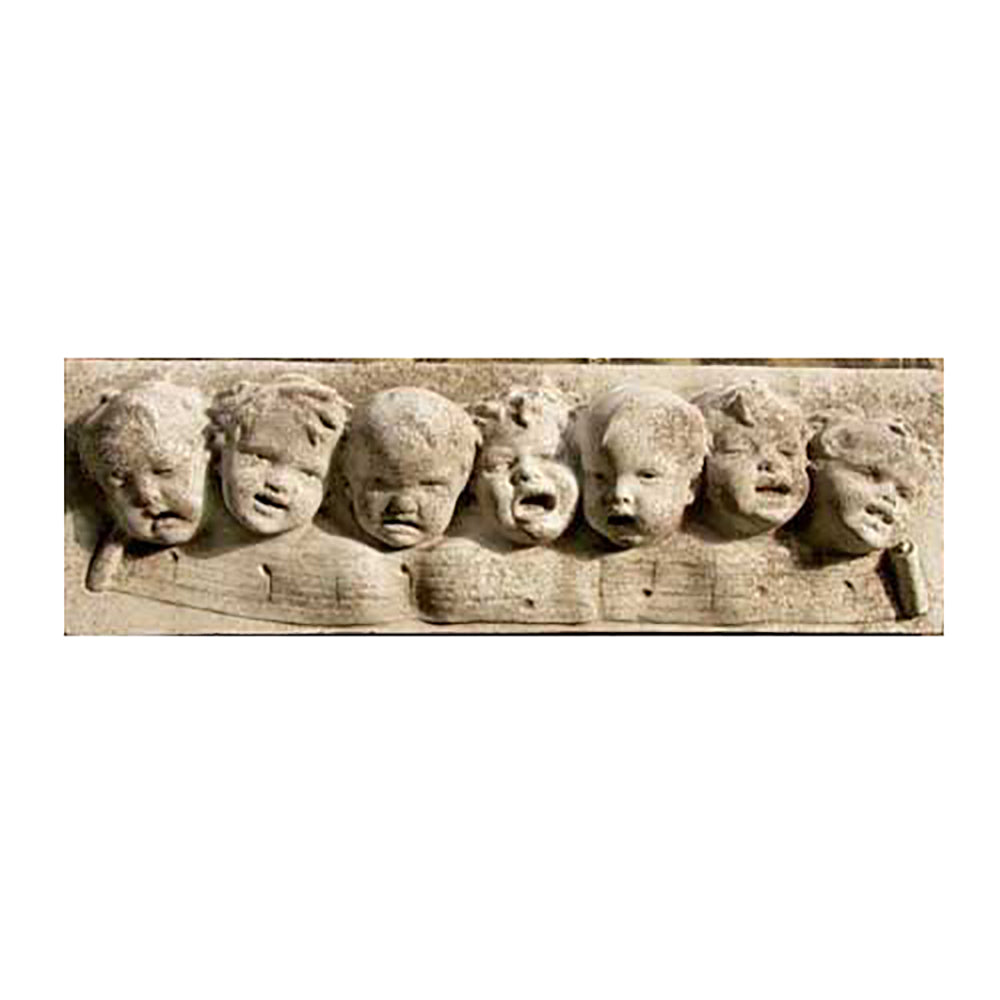 Seven Notes 28 W Back Filled -  Children Classical  Sculpture - XoticBrands Home Decor