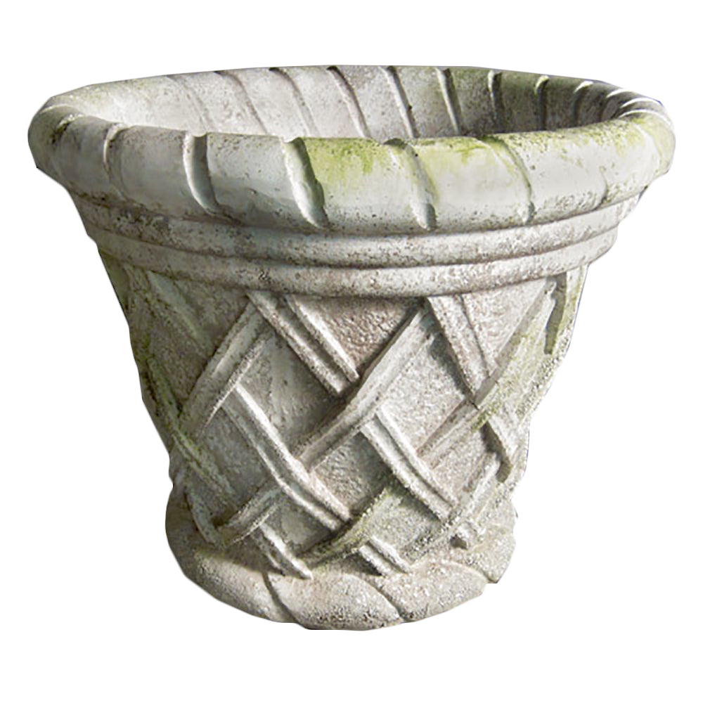 23 Basket Weave 17 H (R) Garden Display - XoticBrands Home Decor