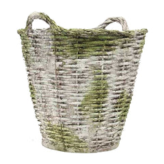 Round Basket Lg 22 Garden Display - XoticBrands Home Decor