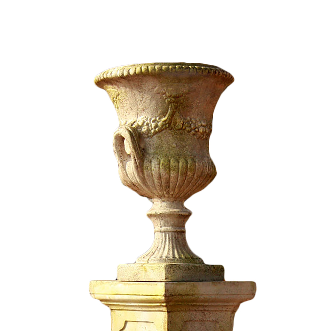 Cadmus Urn W/Handles Garden Display - XoticBrands Home Decor