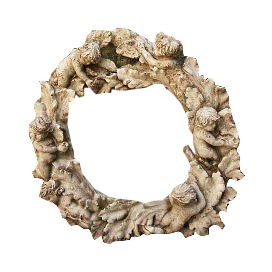 Babies In Leaves 19 Garden Display - XoticBrands Home Decor
