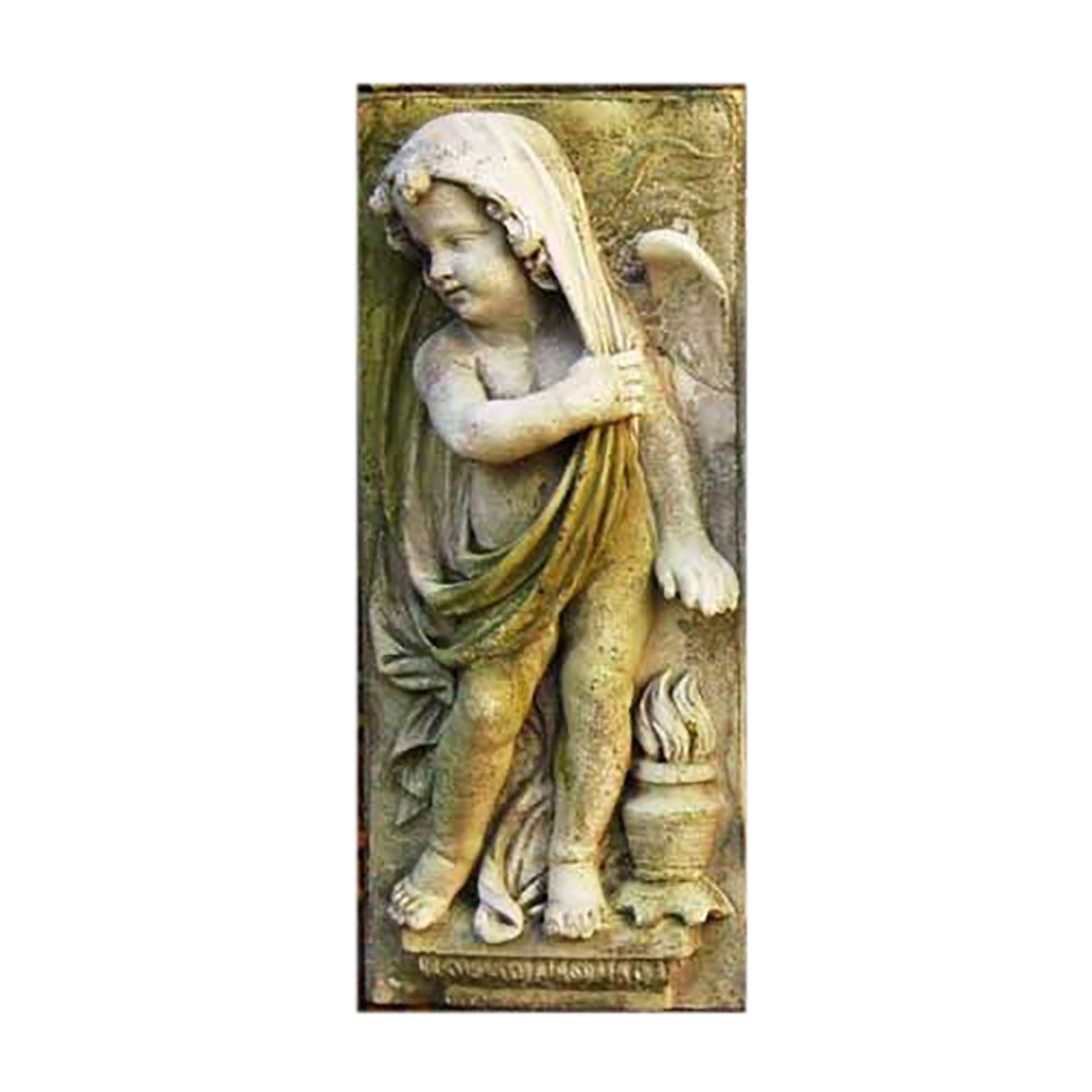 Little Boy Winter Plaque 30 Garden Display - XoticBrands Home Decor