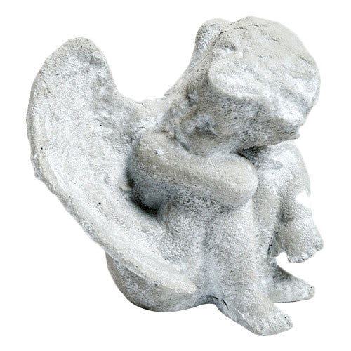Sweet Dreams 10"H Garden Angel Statue - XoticBrands Home Decor