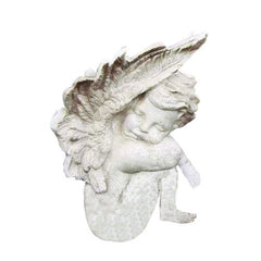 Blissful Slumber Cherub 11 Garden Angel Statue - XoticBrands Home Decor