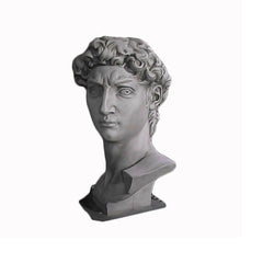 Head Of David From Orig-48 -  Greek & Roman Busts - XoticBrands Home Decor