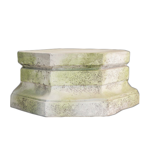 Eight Sided Riser 10 - Pedestal Sculpture - XoticBrands Home Decor