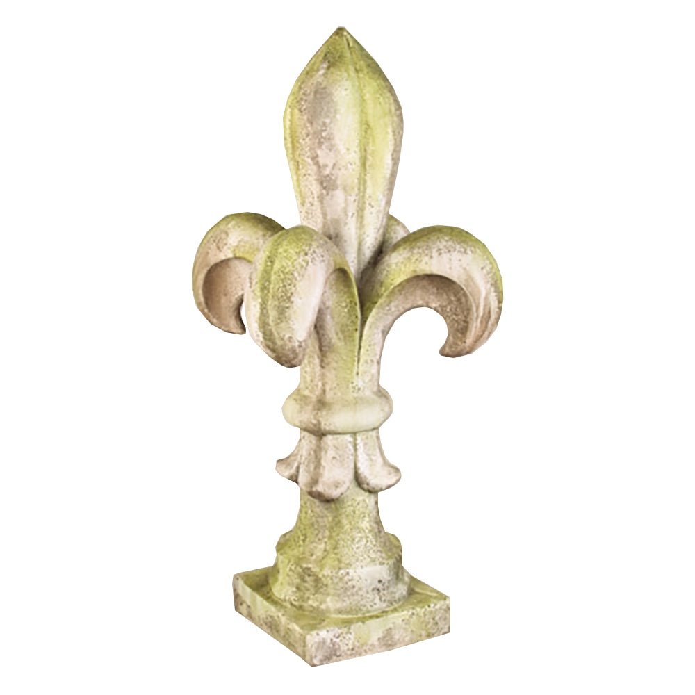 Fleur De Lis Finial- 14 - Architectural   Finials - XoticBrands Home Decor