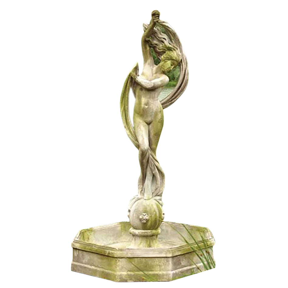Water Venus With Fountain Bowl 70 Garden Display - XoticBrands Home Decor