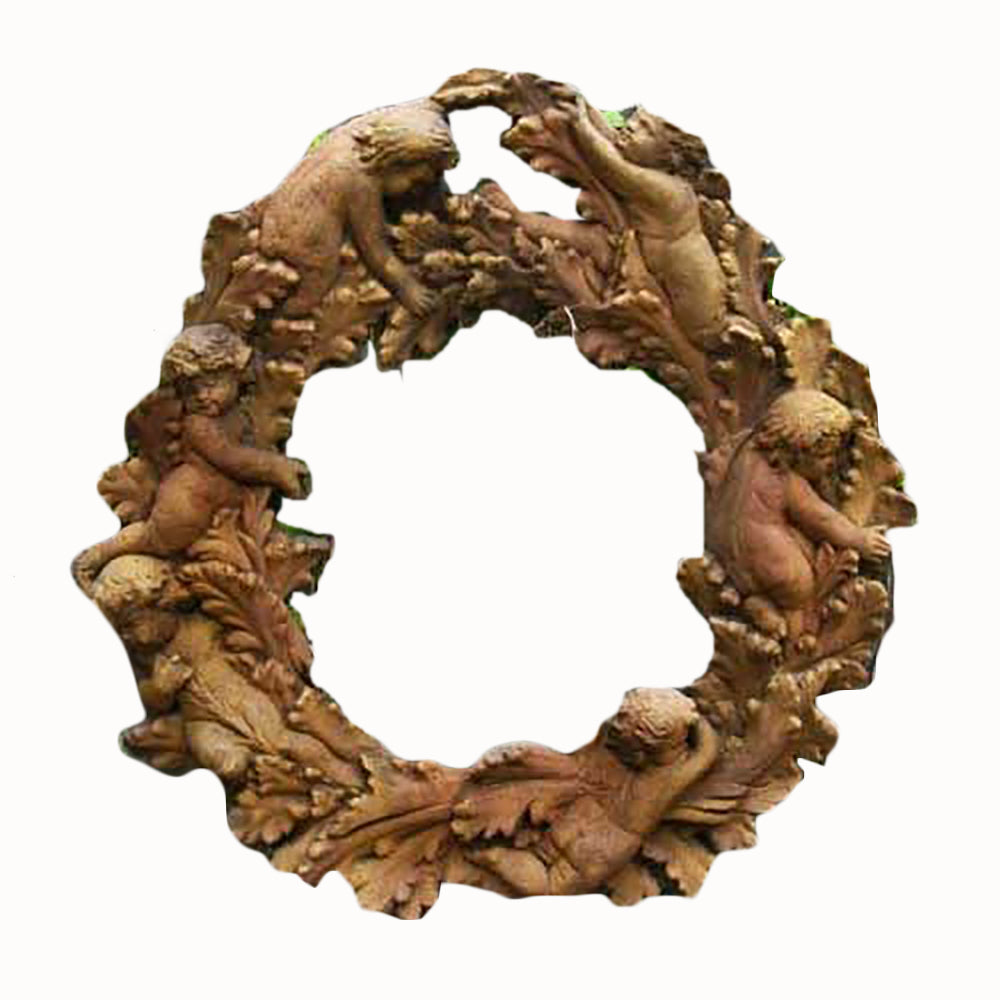 Babies In Leaves-Large 30 Garden Display - XoticBrands Home Decor