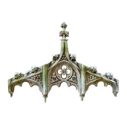 Chartres Tracery Header 24 - Architectural   Over Decor Plaques - XoticBrands Home Decor
