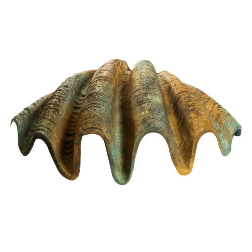 Atlantic Clam-Lg 47 Wide Garden Animal Statue - XoticBrands Home Decor