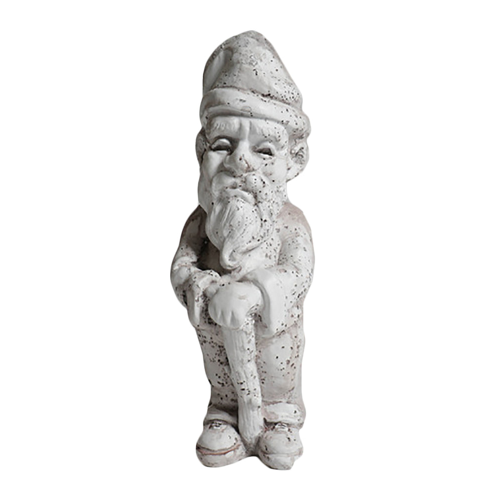 Gnome Traveler 12 Gargoyle Sculpture - XoticBrands Home Decor