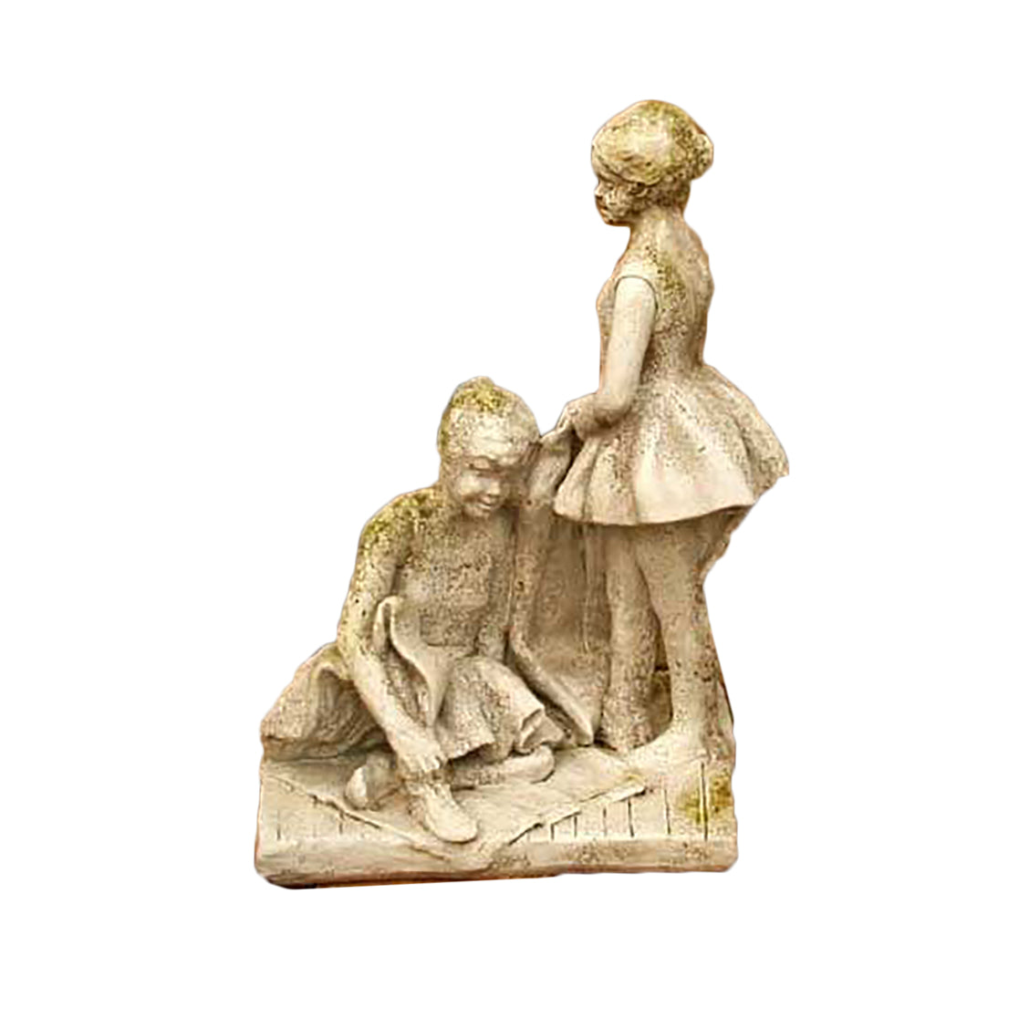 Ballerina Sisters 14 -  Children Classical  Sculpture - XoticBrands Home Decor