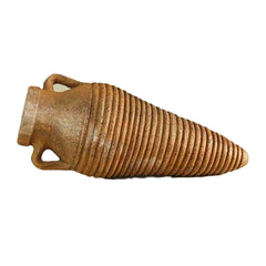 Handle Ribbed Urn 25 Garden Display - XoticBrands Home Decor