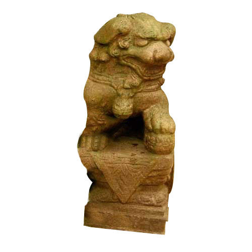Dynasty Lion Left 18 Garden Animal Statue - XoticBrands Home Decor