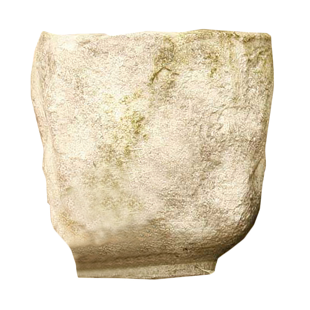 Rough Hewn Bowl #4 20 H Garden Display - XoticBrands Home Decor