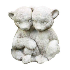 Twin Bear Cubs 14 (Cp Garden Animal Statue - XoticBrands Home Decor