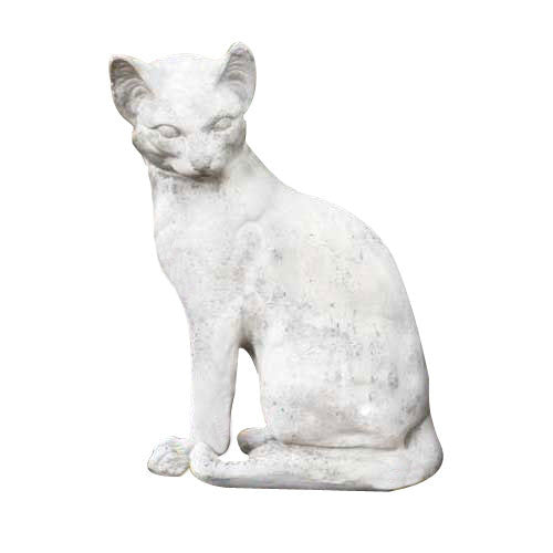 Cat Waiting 13 Garden Animal Statue - XoticBrands Home Decor