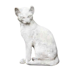 Cat Waiting 13 Garden Animal Statue - XoticBrands Home Decor