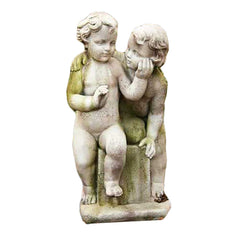 Loving Twins 19 -  Children Classical  Sculpture - XoticBrands Home Decor