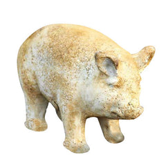Baby Porker Pig 8 Garden Animal Statue - XoticBrands Home Decor