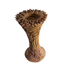 Sunflower Candle Holder Garden Display - XoticBrands Home Decor