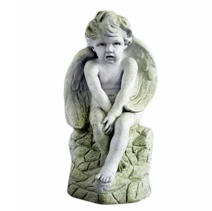 Nuriel Angel On Base Garden Display - XoticBrands Home Decor