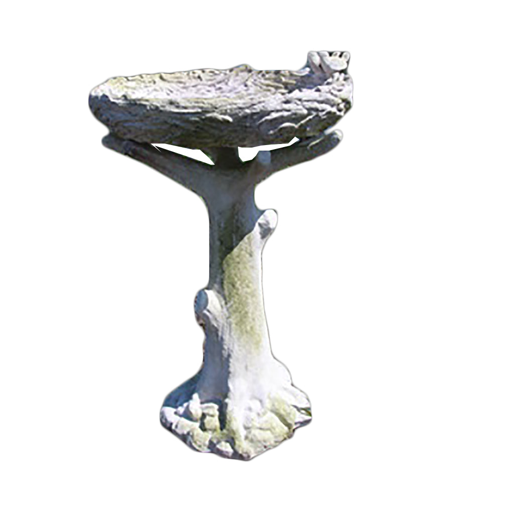Nature'S Birdbath W/Birds Garden Display - XoticBrands Home Decor