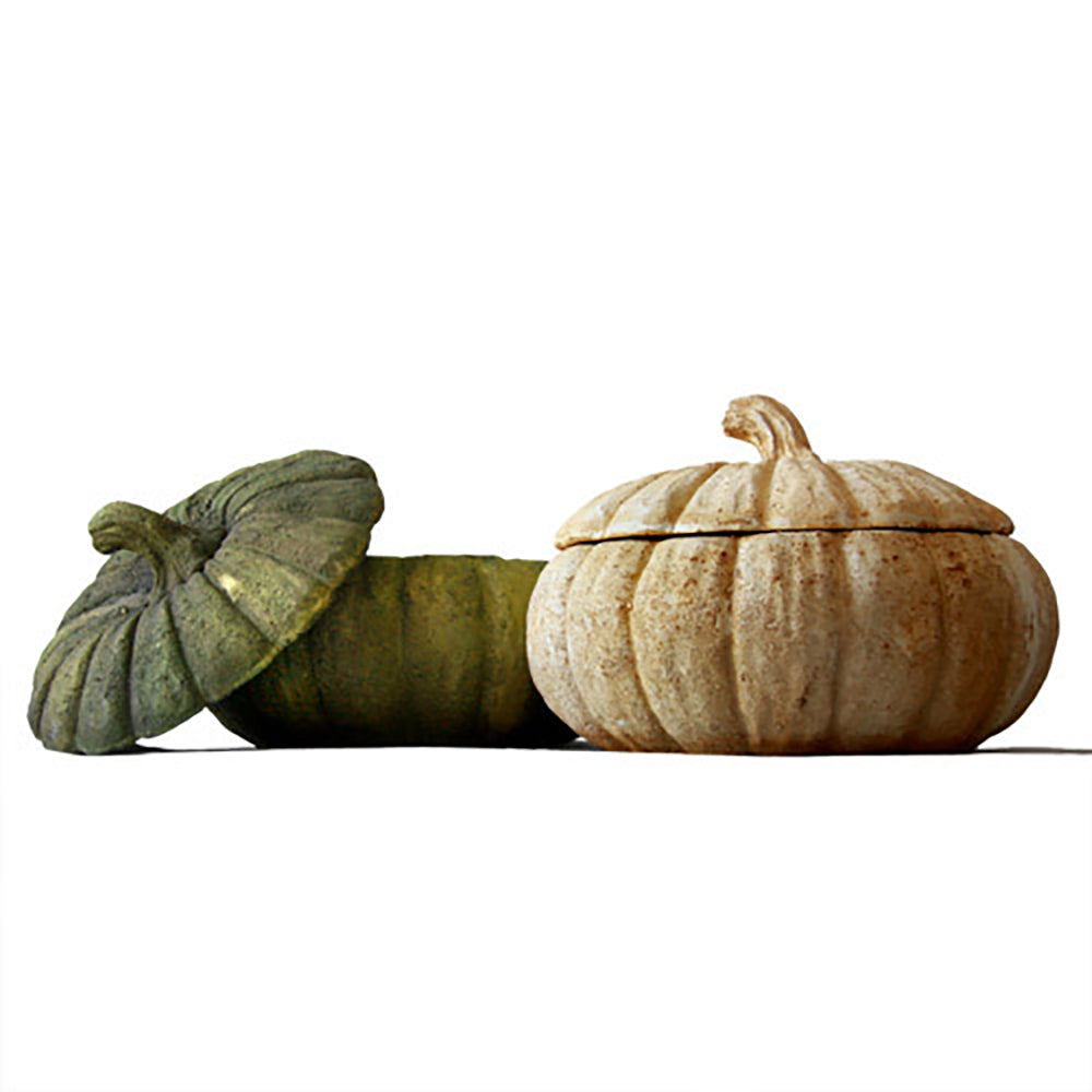 Wide Pumpkin Planter Garden Display - XoticBrands Home Decor
