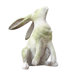Perky Rabbit Garden Animal Statue - XoticBrands Home Decor