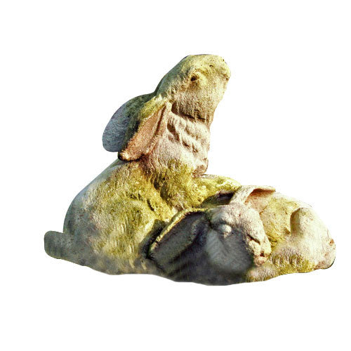 Bunnies At Play Garden Animal Statue - XoticBrands Home Decor