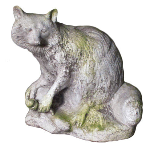River Raccoon Garden Animal Statue - XoticBrands Home Decor